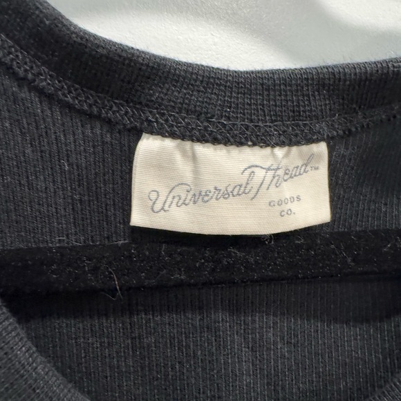Universal Thread Black Ribbed Dress - Picture 3 of 3